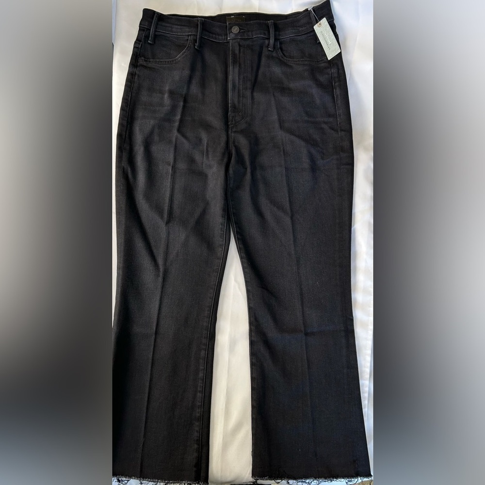 NWT MOTHER The Hustler Ankle Fray Jeans - Picture 6 of 7